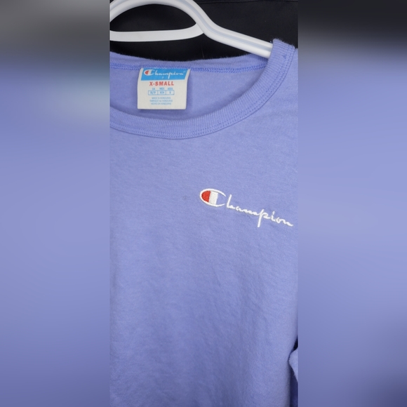 Champion purple longsleeve tshirt - Picture 2 of 2